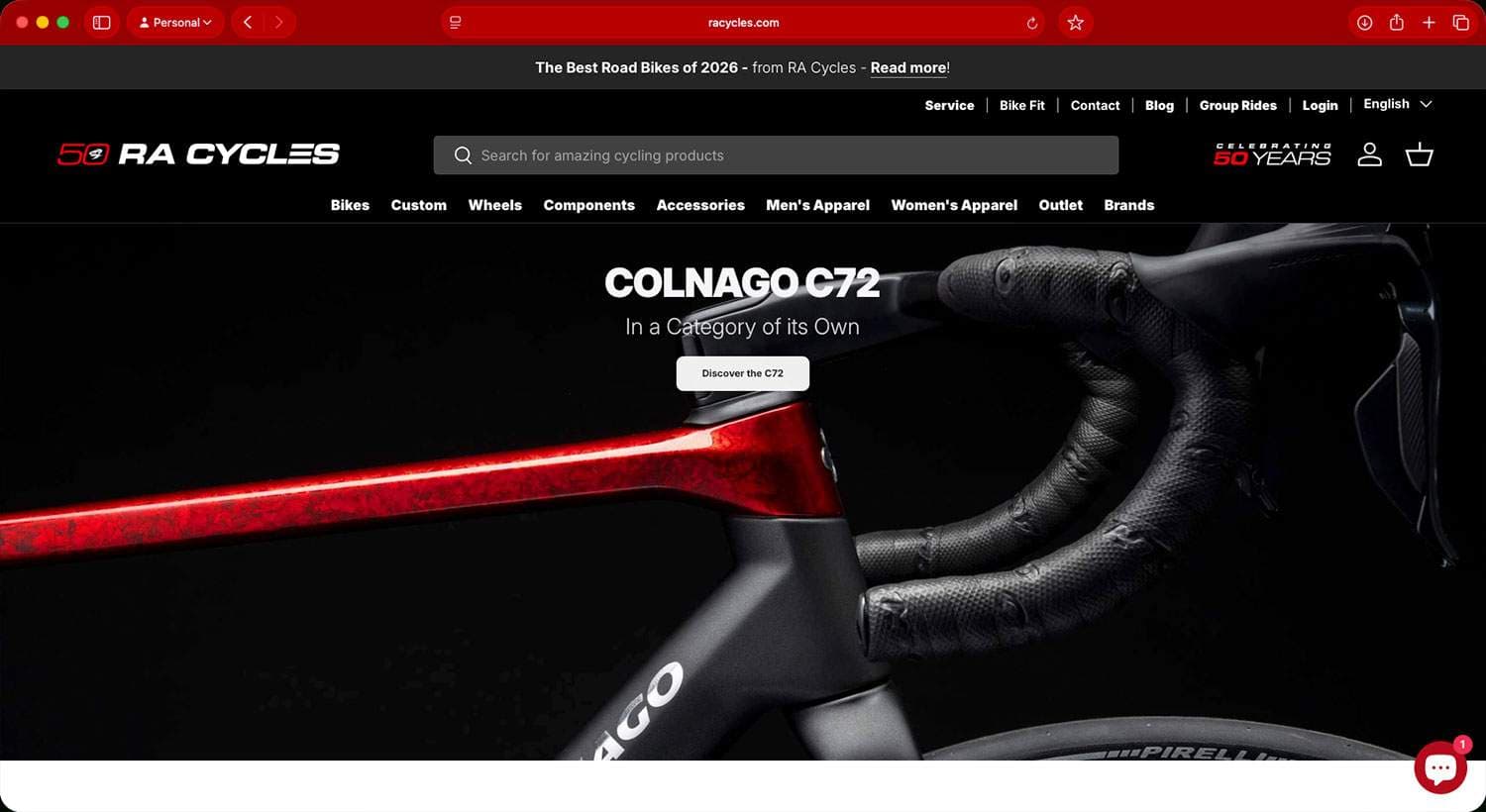 Multi-location premium retailer storefront